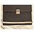 Fendi Borsa a mano in tessuto nero con monogramma FF - vista 12