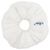 Scrunchie Prada in cotone terry con triangolo - vista 3