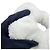 Scrunchie Prada in cotone terry con triangolo - vista 5