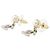 Chanel Gold Rhinestone Ohrringe - Ansicht 2