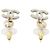 Chanel Gold Rhinestone Ohrringe - Ansicht 3