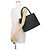 Borsa Tote Chanel in pelle di vitello martellata nera - vista 4