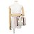 Chloé Woody Tote Small Handtasche aus Canvas - Ansicht 4