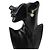 Orecchini Chanel cuore strass - vista 4