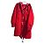 Louis Vuitton Parka Coat Red Wool