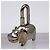 Hermès Hermes Cadena Charm Hippopotamus Metal Silver Padlock 2005 Limited Edition - vista 5