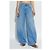 Dolce & Gabbana Jeans wide-leg blu cotone - vista 2