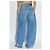 Dolce & Gabbana Jeans wide-leg blu cotone - vista 3