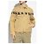 Giacca Burberry Tanners in cotone beige - vista 2