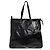 Saco shopper de couro preto Dolce & Gabbana - vista 2