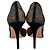 Décolleté Aquazzura in camoscio nero con mesh, pizzo e decorazioni - vista 7