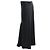 Falda midi asimétrica The Row en acetato negro - vista 2