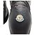 Moncler Lace-up Wedge Boots in Black Leather - view 8