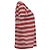 T-shirt a V a righe Ralph Lauren in cotone multicolore - vista 3