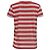 T-shirt a V a righe Ralph Lauren in cotone multicolore - vista 4