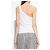 Top monospalla bianco Tom Ford a costine - vista 3