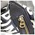 Borsa a tracolla hobo Marc By Marc Jacobs Turnlock in pelle nera - vista 11