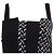 Vestido midi Otto Diane von Furstenberg en algodón negro - vista 2