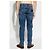 Jeans Slim Carrot Blu in Denim Dolce & Gabbana - vista 3