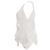 Issey Miyake ärmelloses Stricktop aus weißem Polyester - Ansicht 2