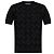 Dolce & Gabbana Seiden T-Shirt Schwarz
