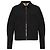 Dolce & Gabbana Schwarze Regenjacke aus Baumwolle