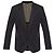 Blazer doppiopetto in lana nera Dolce & Gabbana