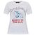 Camiseta de algodón blanca Dolce & Gabbana con estampado Riding in the Sun