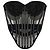 Dolce & Gabbana Black Mesh Bustier Backless Top
