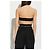 Dolce & Gabbana Black Mesh Bustier Backless Top - view 3