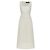 Vestido Tablier Jacquemus em linho creme