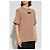 T-shirt Dolce & Gabbana con patch logo in cotone marrone - vista 3