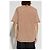 T-shirt Dolce & Gabbana con patch logo in cotone marrone - vista 4