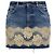 Dolce & Gabbana Denimrock mit 'Vintage'-Effekt