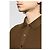 Polo de manga larga Tom Ford de seda y algodón marrón - vista 3