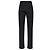 Tom Ford Pantaloni Crisp Crease Neri Lana