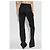 Tom Ford Pantaloni Crisp Crease Neri Lana - vista 3
