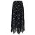 Chloé Rock aus Lurex-Jacquard mit Paisley-Print aus schwarzer Viskose