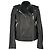 Zadig & Voltaire Biker Jacke aus schwarzem Leder