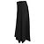 Edge Céline Falda midi Celine con abertura lateral en viscosa negra - vista 2