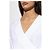Jacquemus Top Paysan em algodão branco - vista 4