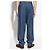 Jeans in cotone blu con pieghe Dolce & Gabbana - vista 3