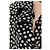 Chloé Seidenkleid mit Polka Dots Schwarz - Ansicht 3