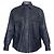 Giacca Loewe Pocket Jacket in pelle blu