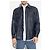 Giacca Loewe Pocket Jacket in pelle blu - vista 2