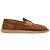Dolce & Gabbana Brown Suede Leopard Loafers