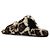 Dolce & Gabbana Leo ciabatte stampa leopardata pelle marrone - vista 4