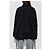 Camisa Balenciaga oversized de algodão preta - vista 3