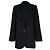 Zadig & Voltaire Single-breasted Blazer in Black Acetate