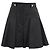Pantaloncini a campana Alexander Mcqueen in lana nera